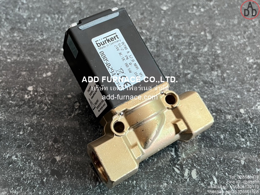 Burkert 0290 A 12,0 NBR MS (24V) (15)